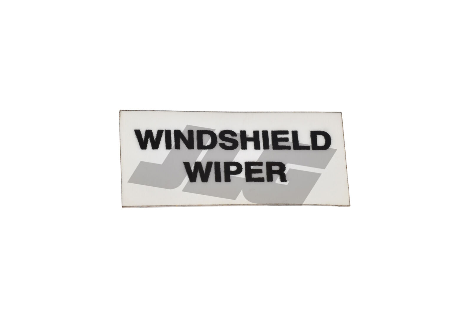 DECAL, WINDSHIELD WIPER