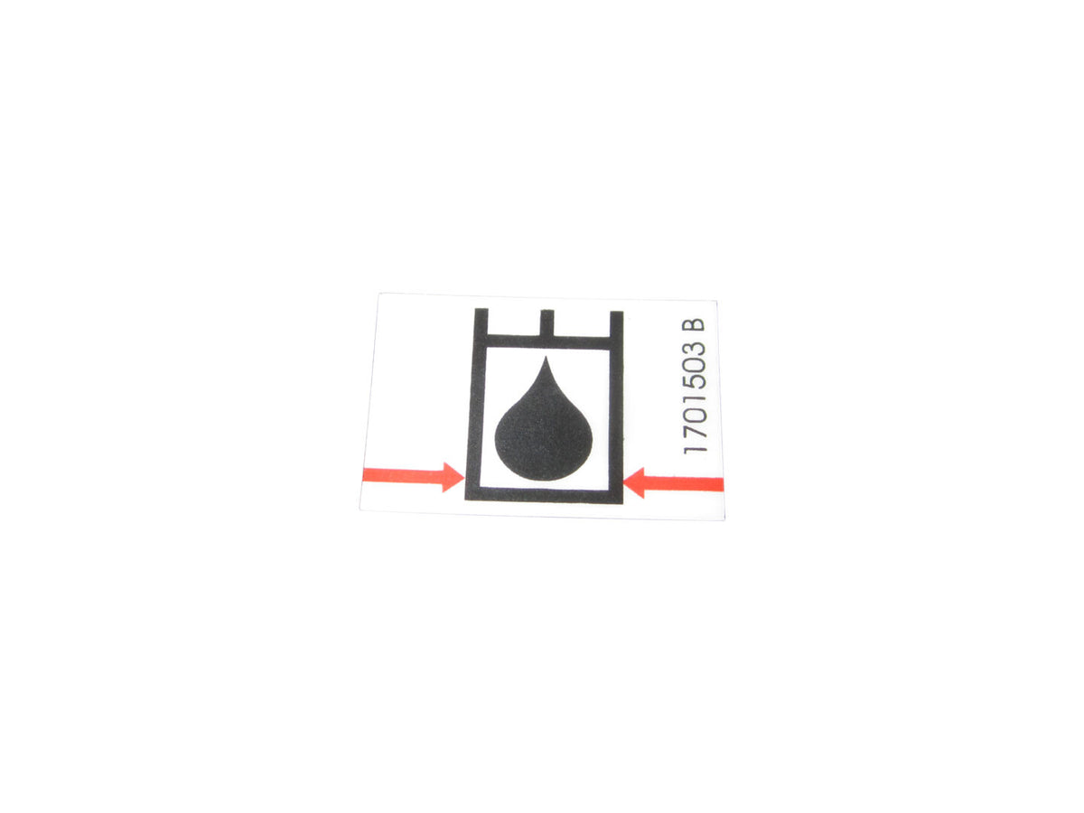 DECAL, HYD OIL LEVEL (LOW)