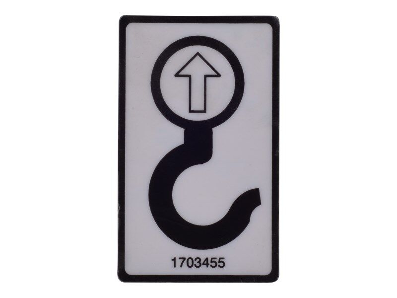 DECAL,LIFT HERE