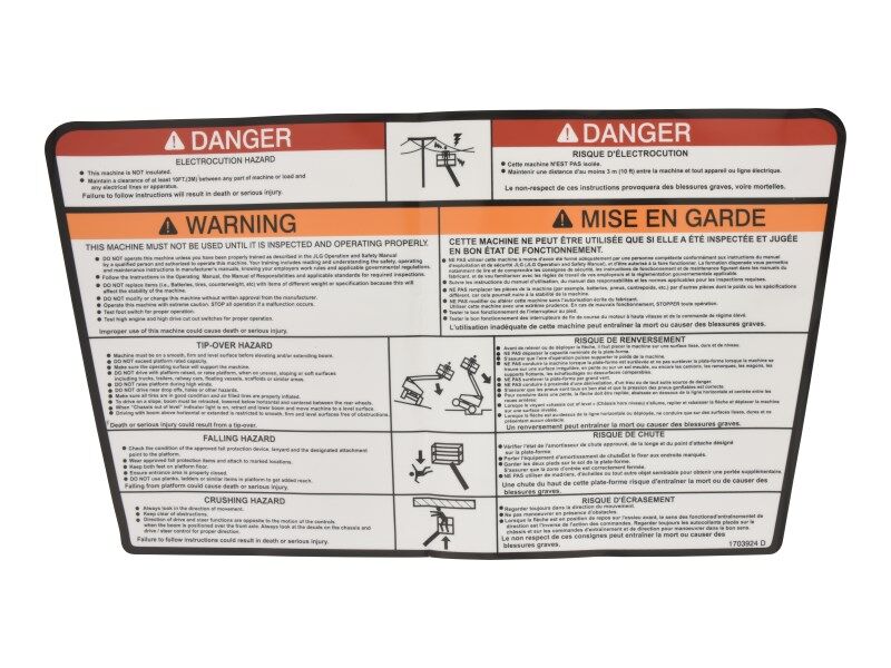 DECAL,WARNING PLT (CAN)