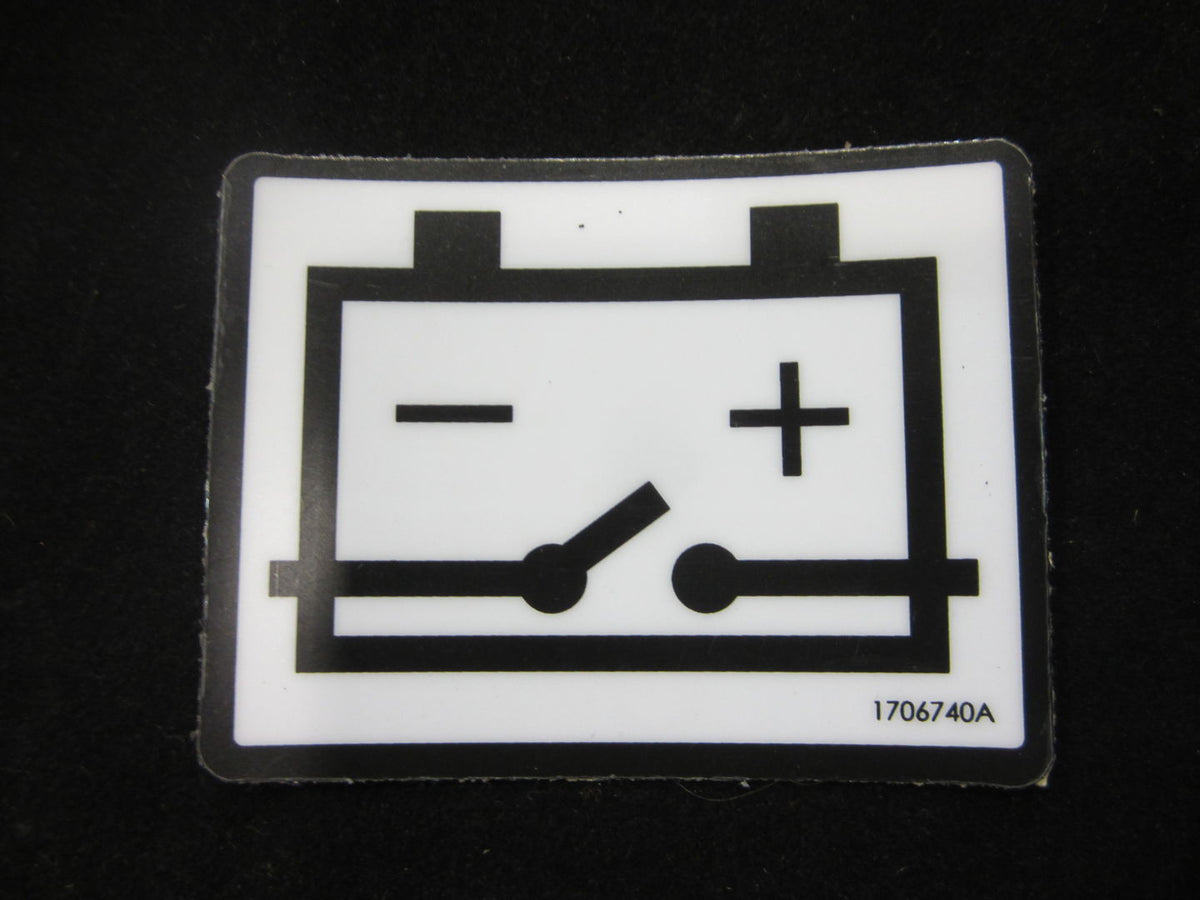 DECAL, BATTERY DISCONNECT