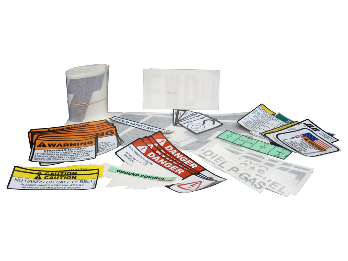 NAMEPLATE & DECAL KIT (40HA)