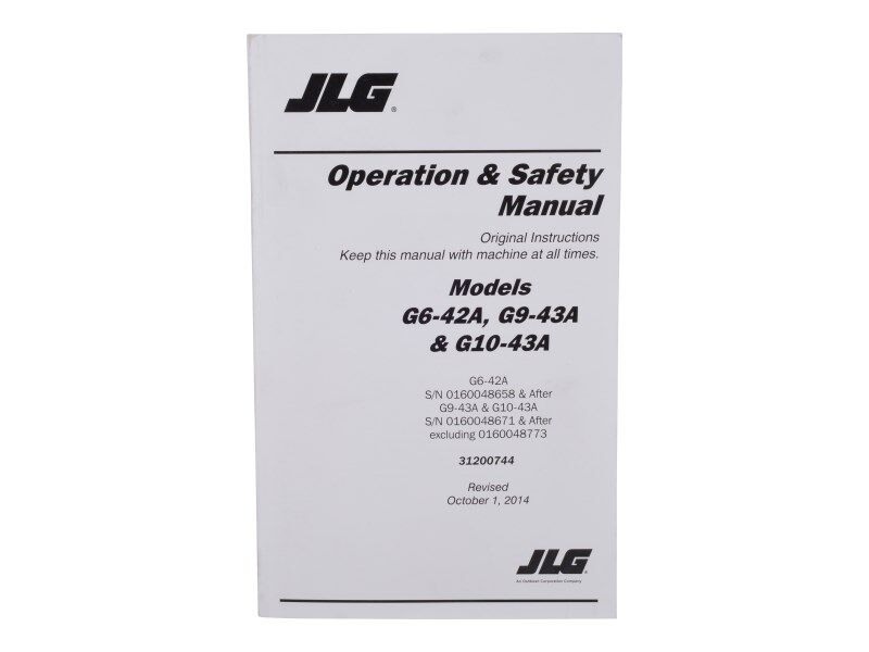 G6-42A,G9/10-43A T4I OPER MAN