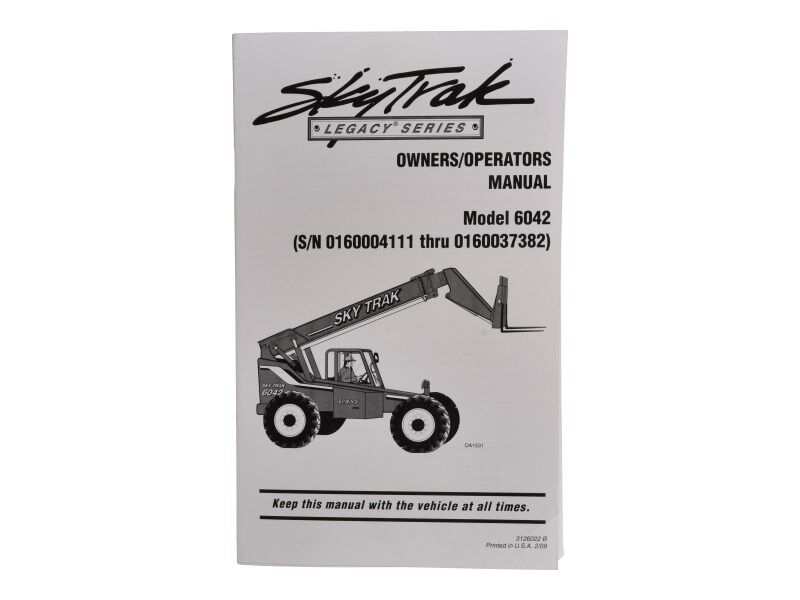 MANUAL,OWN/OPER 6042