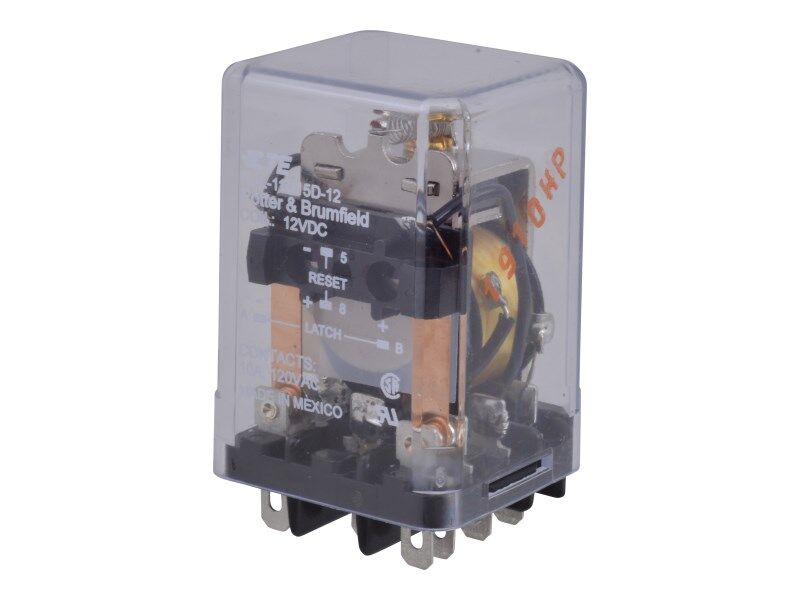 RELAY, 12V LATCHING DPDT