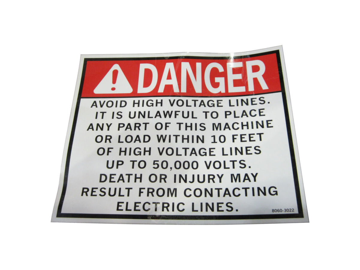 DECAL - DANGER