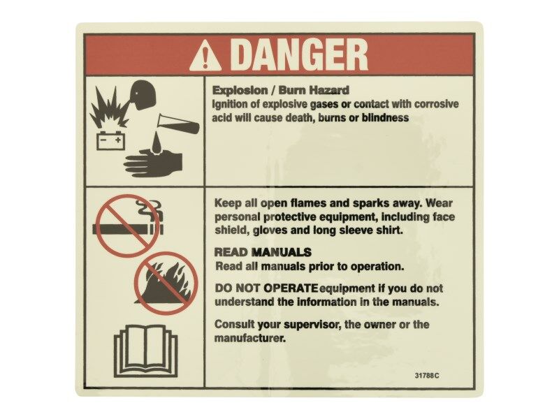 GN-DANGER BATTERY SAFETY