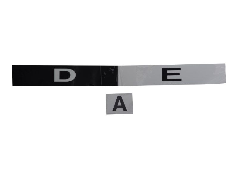 DECAL,BOOM EXTEND STRIPES