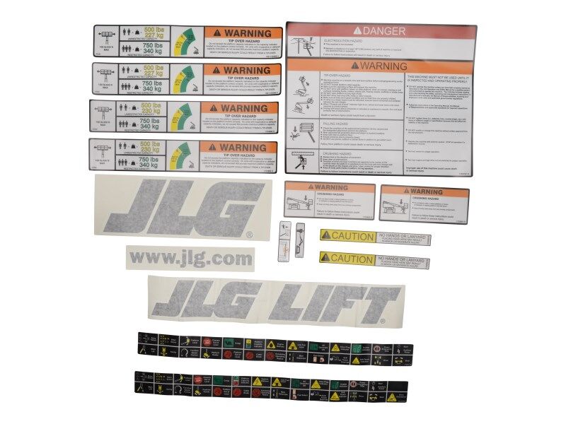 KIT, PLATF. DECAL 860SJ