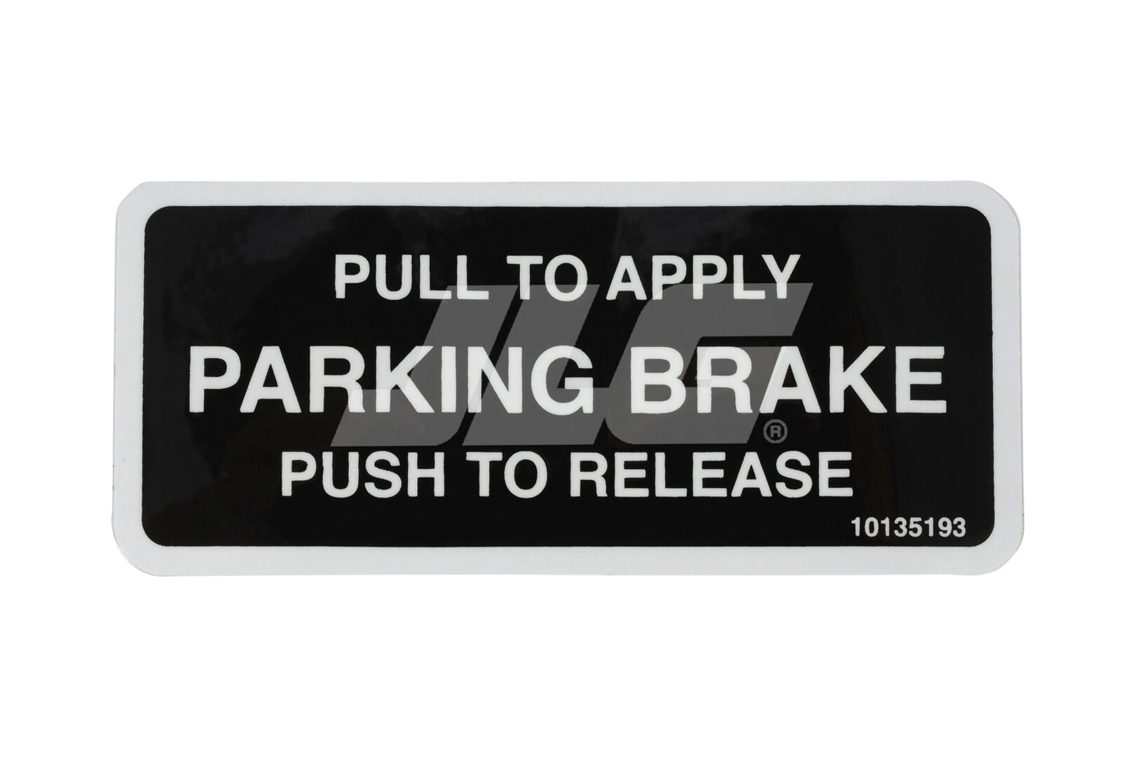 DECAL, PARKING BRAKE
