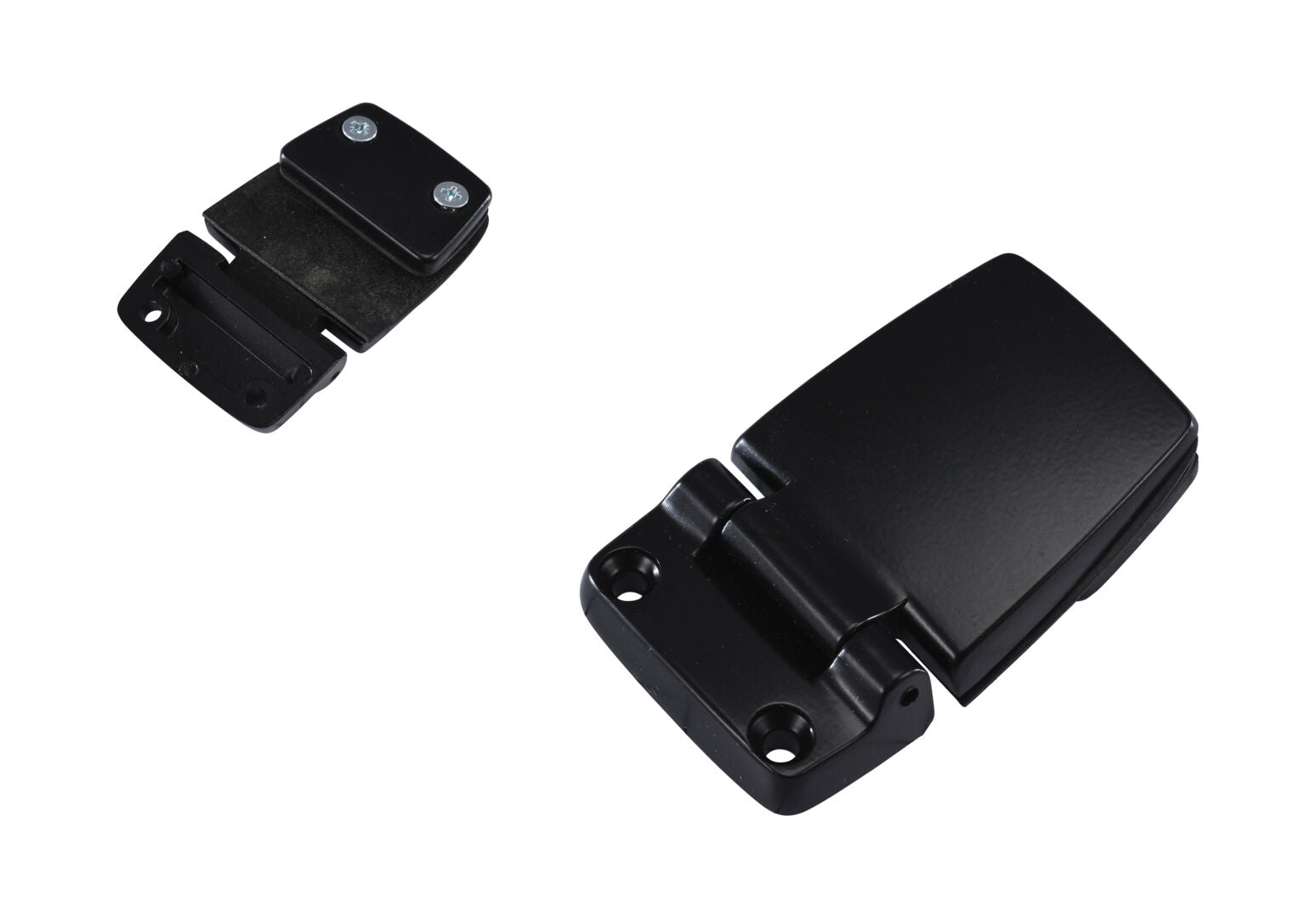 HINGE, FLAT, BLACK