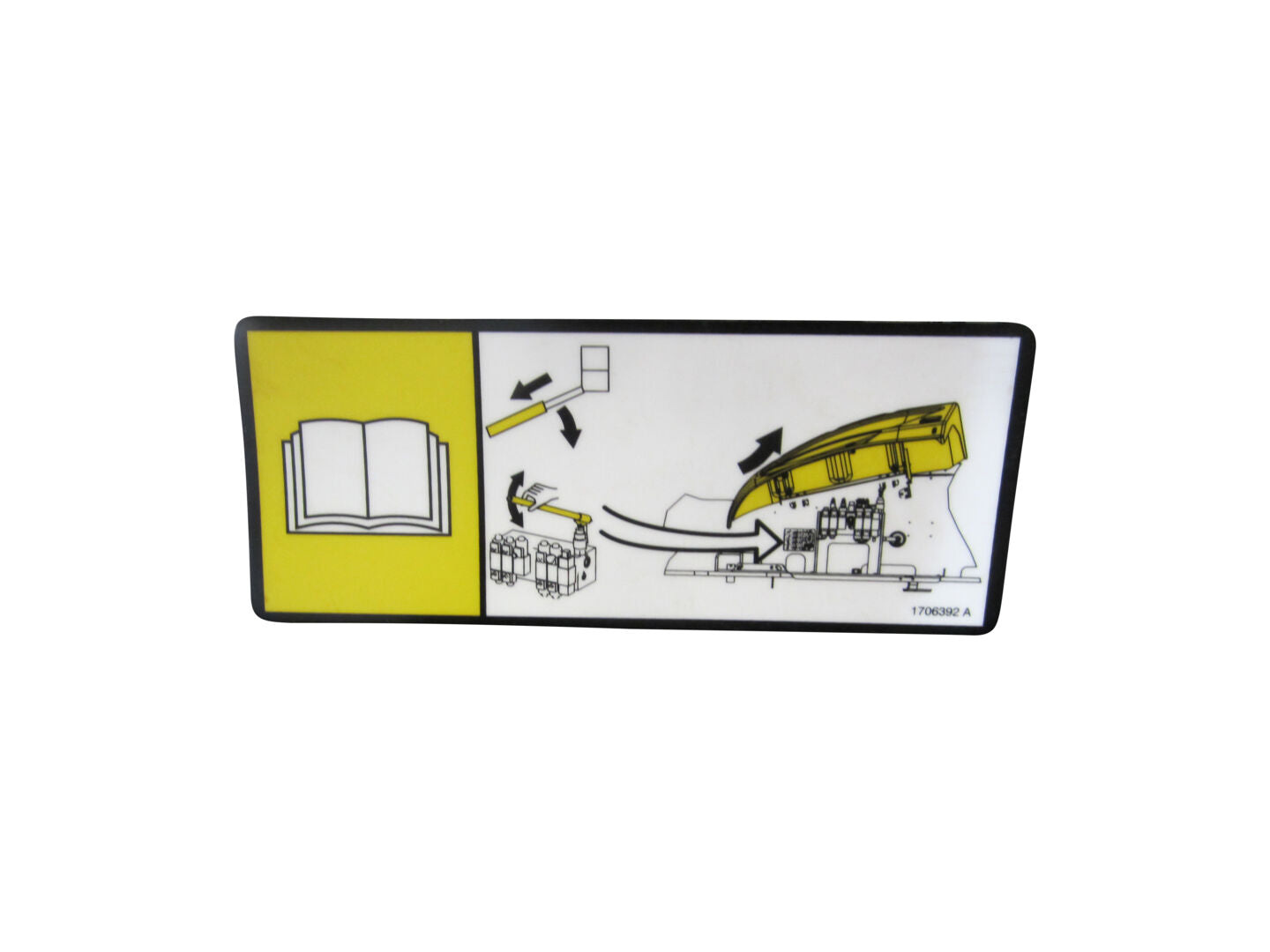 DECAL, MANUAL DESCENT INSTRUCT