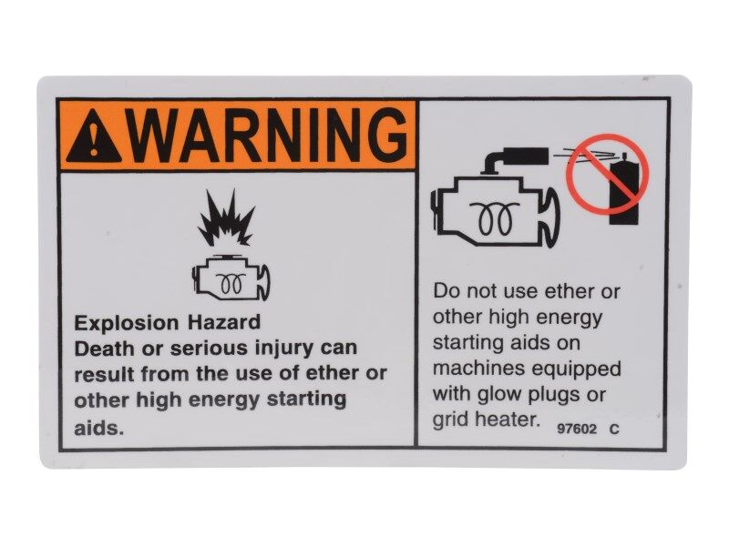 DECAL,EXPLOSION HAZARD