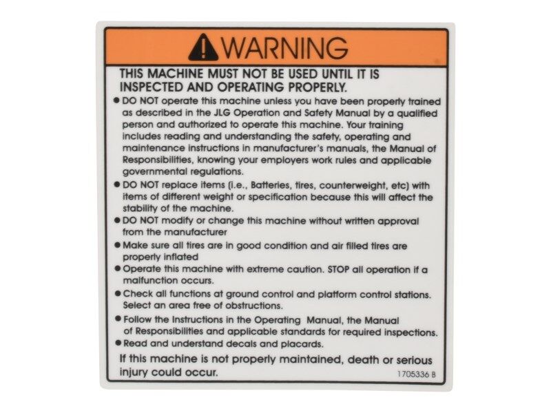 DECAL,INSPECTION 1350SJP