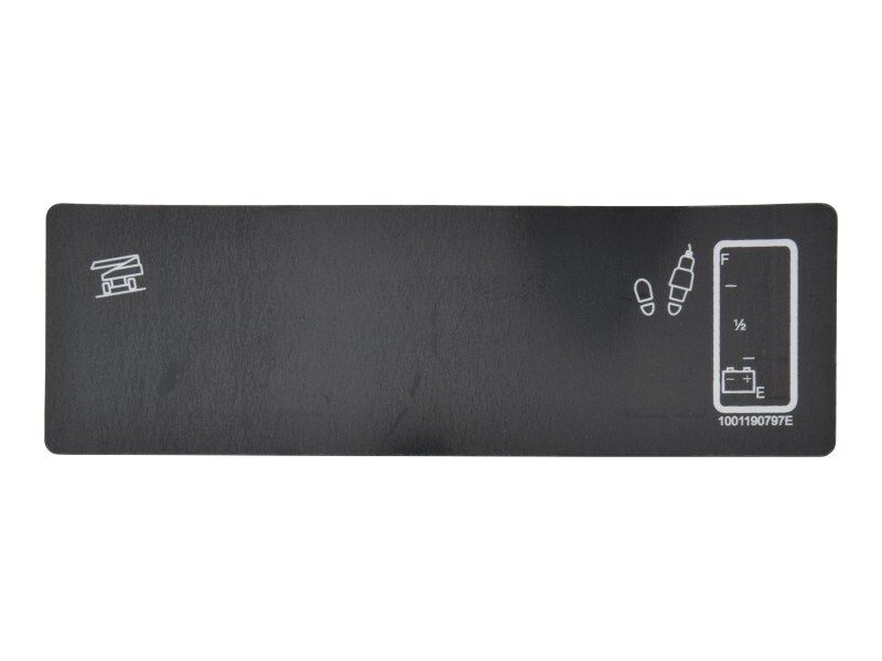 DECAL,PLATFORM DISPLAY