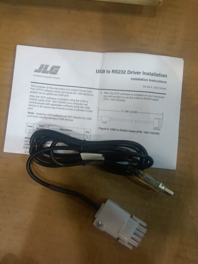 KIT(SERVICE),SOFTWARE CABLE