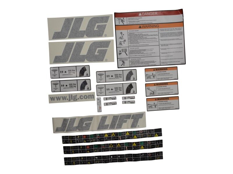 KIT, PLATF. DECAL AJ-SJ