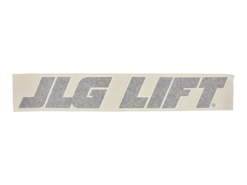 DECAL, JLG LIFT 3 1/2