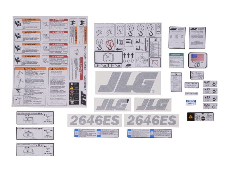 KIT(SERVICE),2646ES DECAL