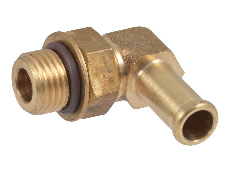 FTG-PIPE,HOSE BARB 90 DEG 6-6