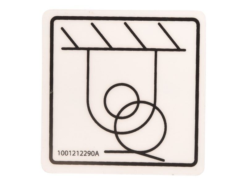DECAL, TIE DOWN