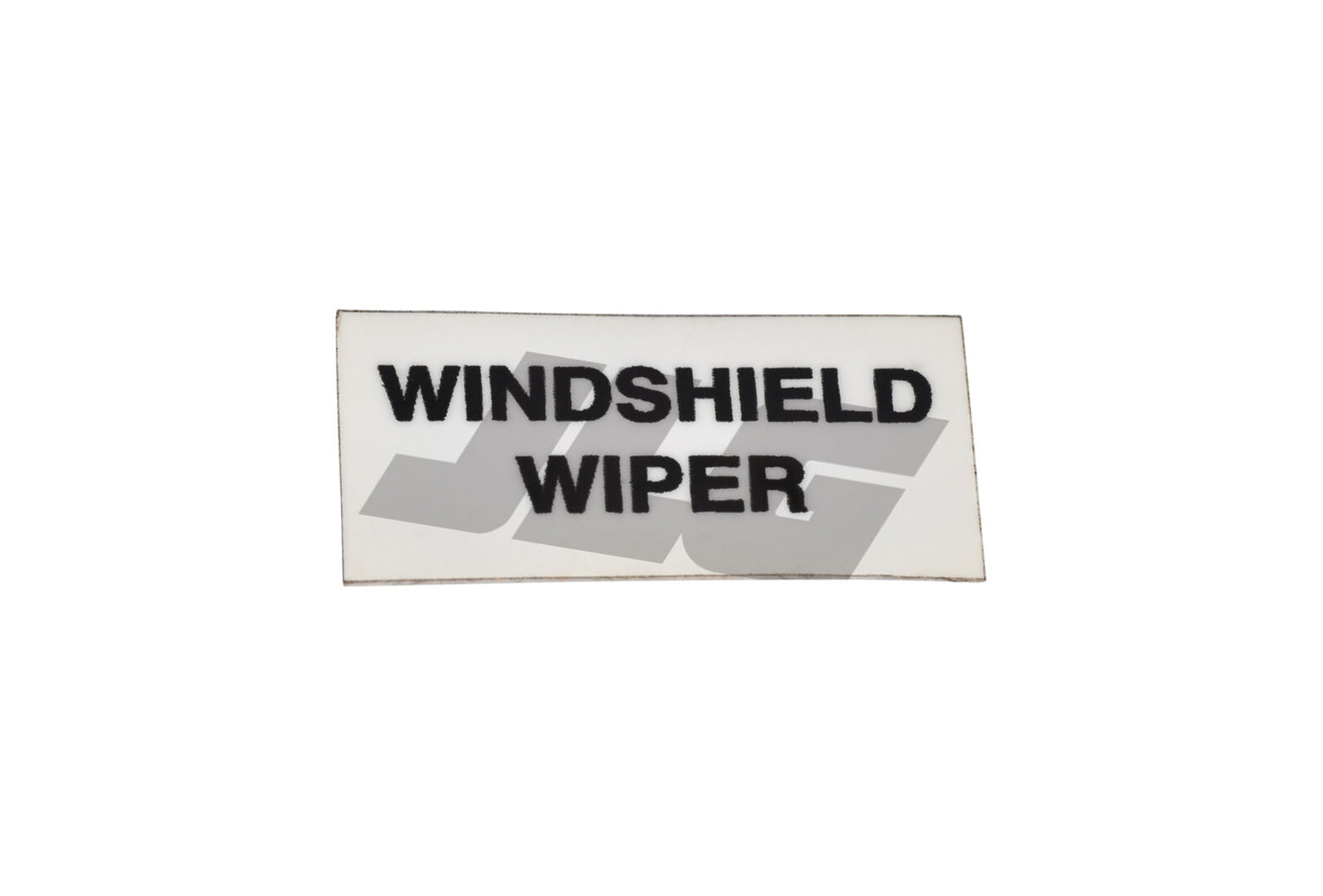 DECAL, WINDSHIELD WIPER