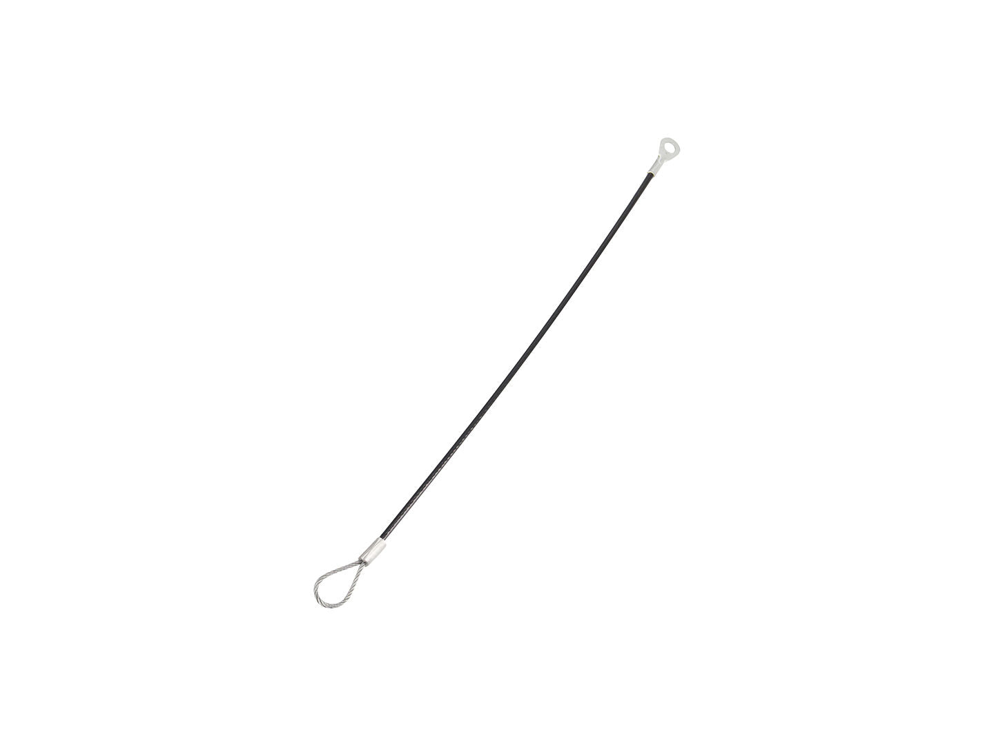 CABLE, LANYARD 10LG, 3/16EYE,