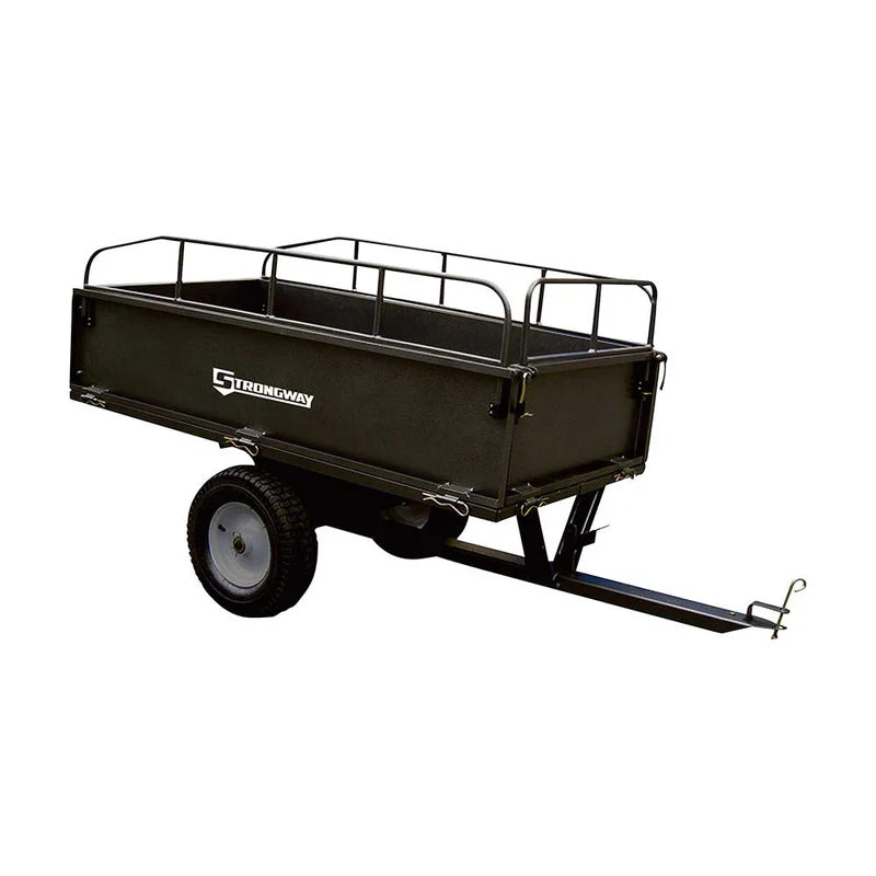 1200 pound capacity trailer with sturdy construction, ideal for heavy-duty hauling tasks.