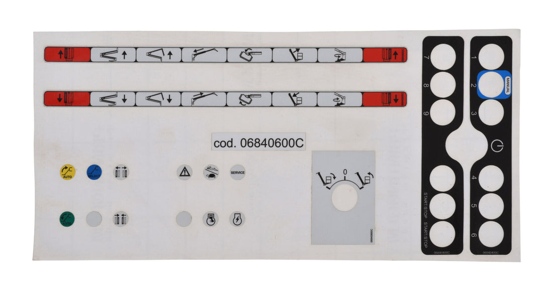 REMOTE CONTROL DECAL KIT