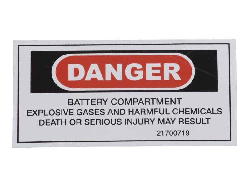 DECAL, DANGER