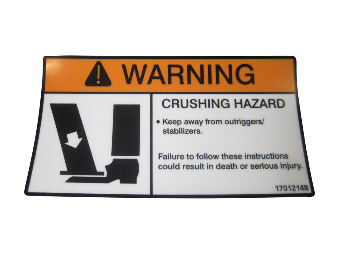DECAL, O/R WARNING (DOM/CSA)