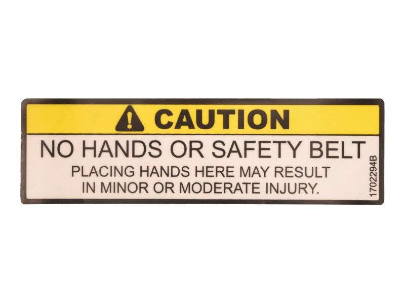 DECAL, NO HANDS