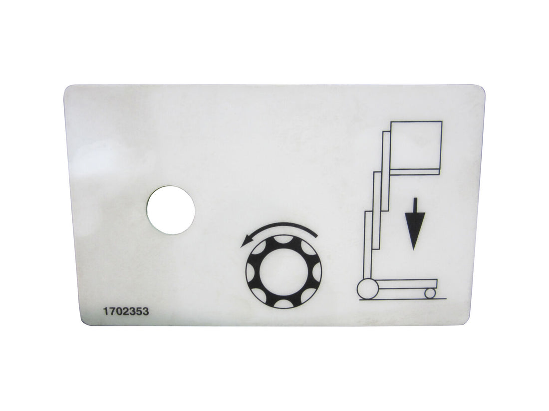 DECAL, (MANUAL DESCENT)