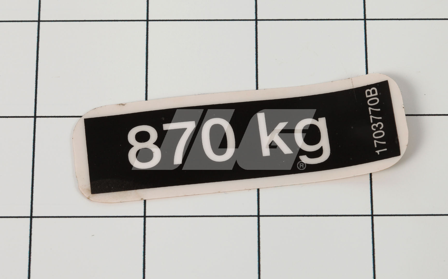 DECAL, MAX LOAD DECAL – Skyworks LLC