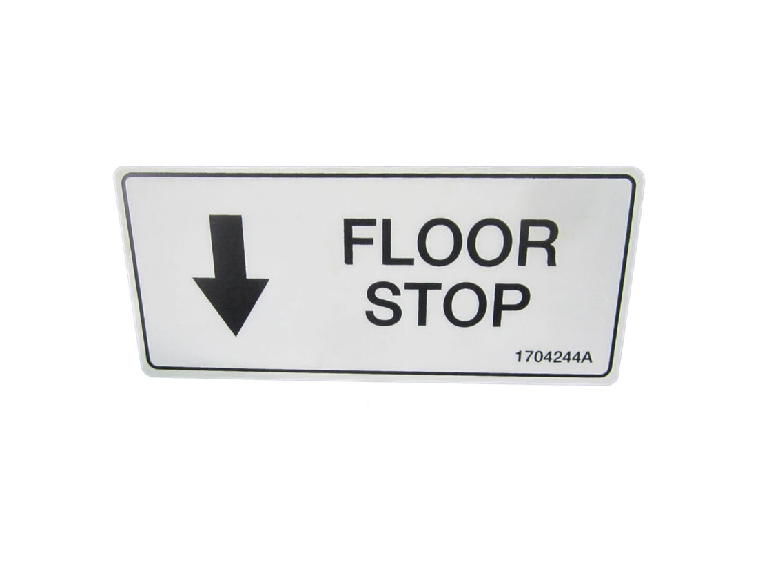 DECAL, FLOOR STOP (AMI)