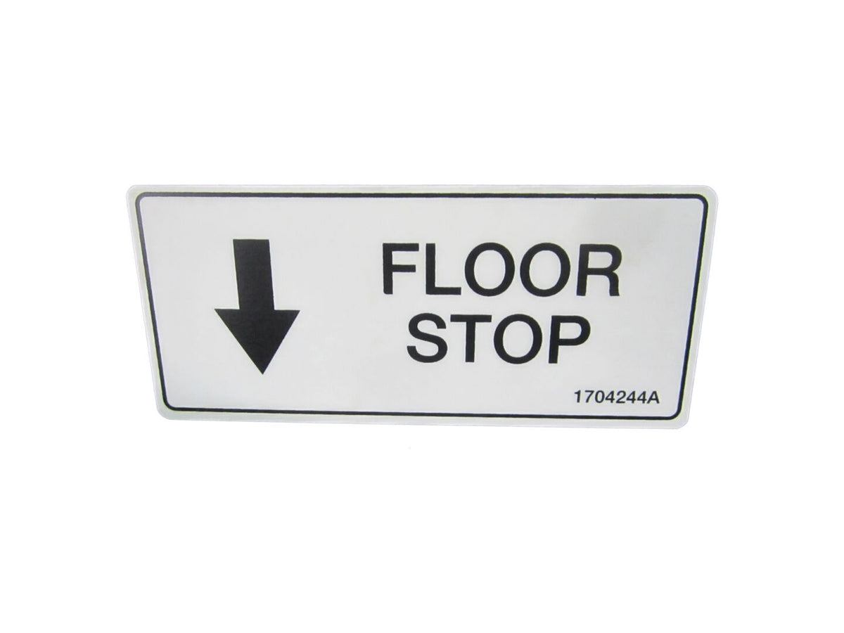 DECAL, FLOOR STOP (AMI)