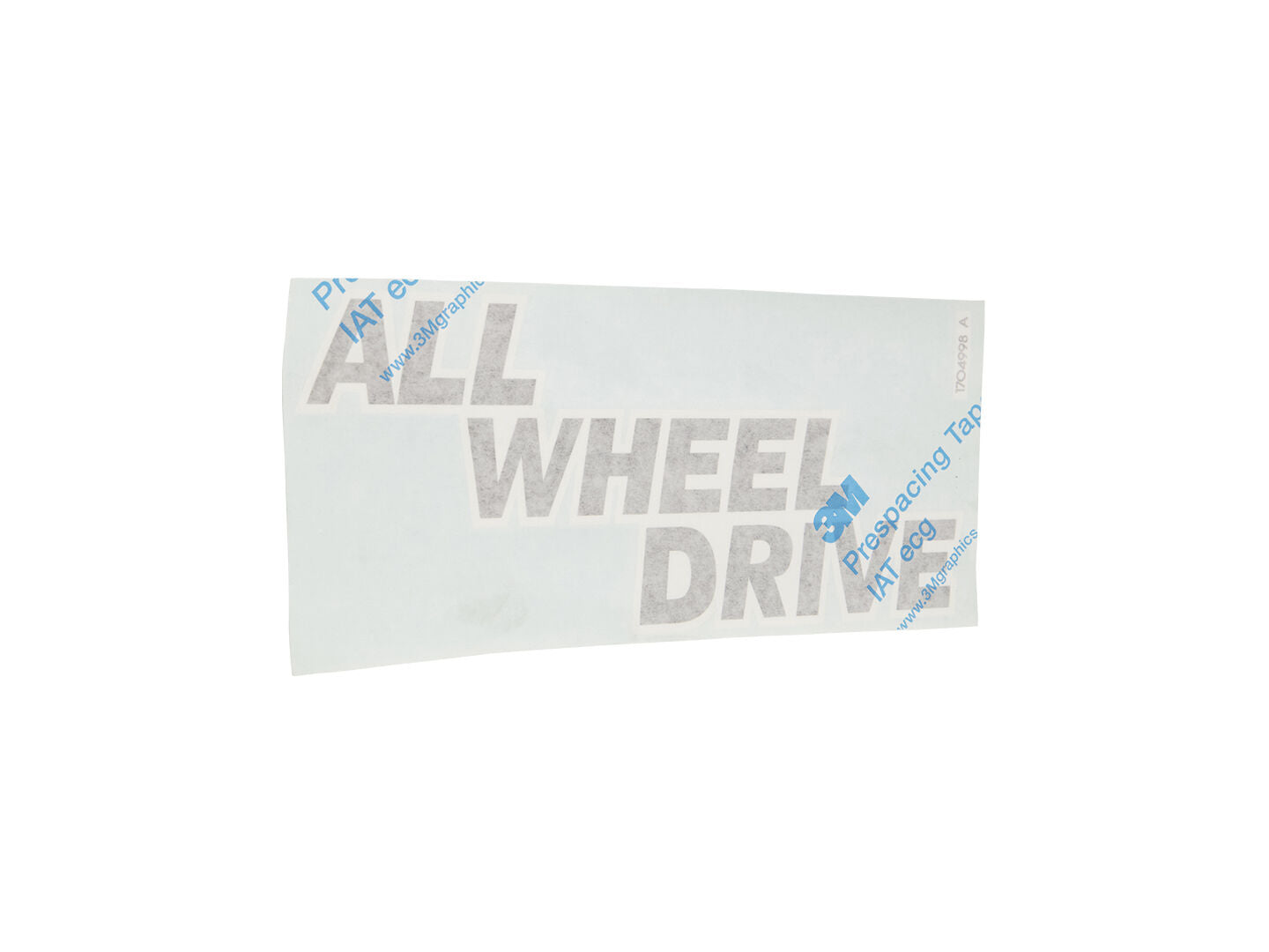 DECAL, ALL WHEEL DRIVE