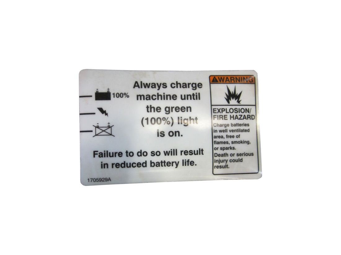 DECAL/NAMEPLATE/LOAD, CHARGING