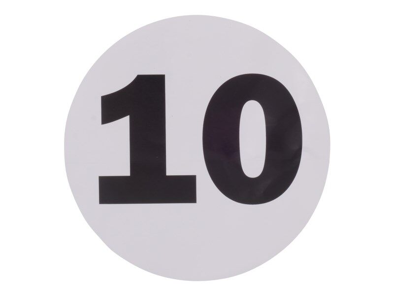 DECAL, GOOSENECK 10