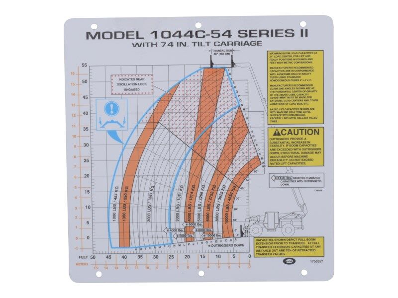 1044C-54 SII W/ 74 TILT CAR.