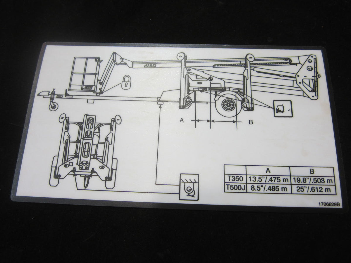 DECAL,LIFT DIAGRAM