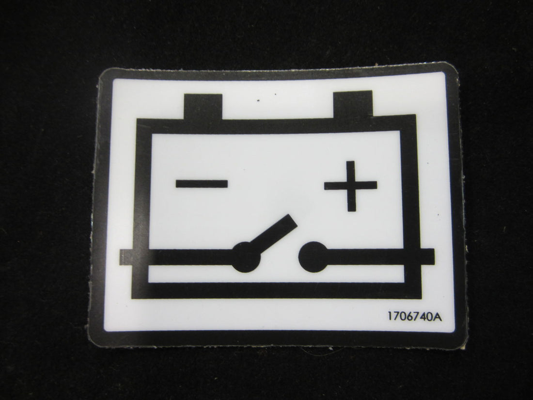 DECAL, BATTERY DISCONNECT