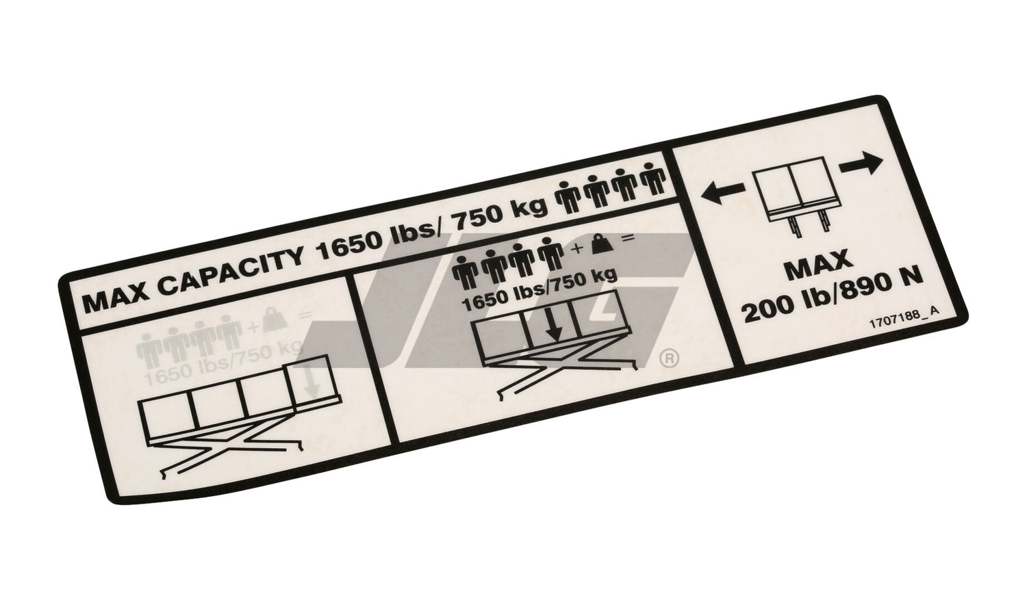 DECAL/CAPACITY