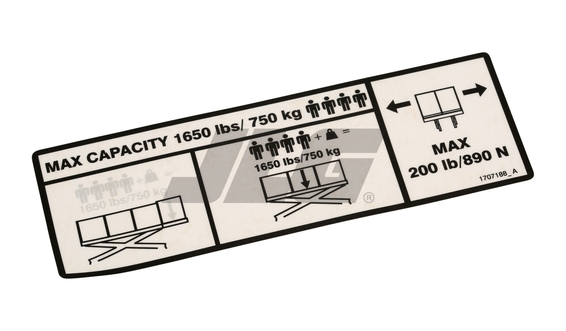 DECAL/CAPACITY