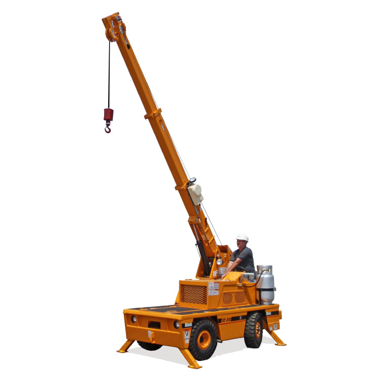 2.5 Ton Industrial Crane with Heavy-Duty Metal Frame and Precision Hoist System, Ideal for Efficient Lifting and Material Handling in Industrial Settings such as Warehouses, Construction Sites, and Manufacturing Facilities