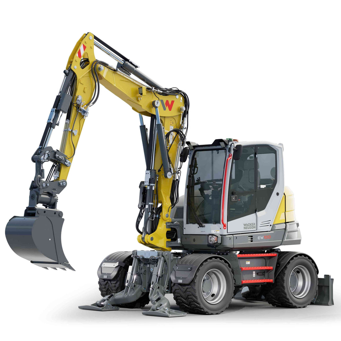 22,000lb Excavator - Wheeled