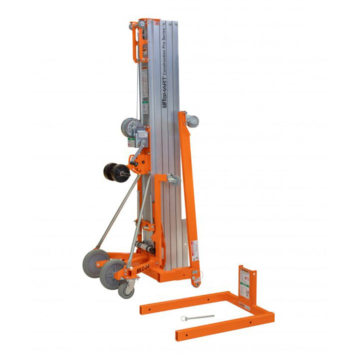 24-foot material lift for rent - with extended platform and durable construction for heavy-duty lifting in industrial settings