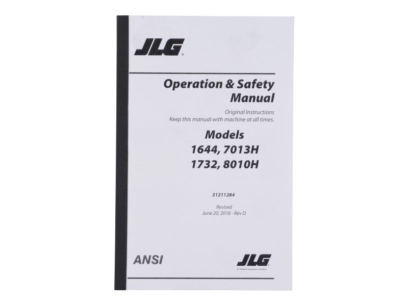 1644, 1732 OPER &amp; SAFETY MNL