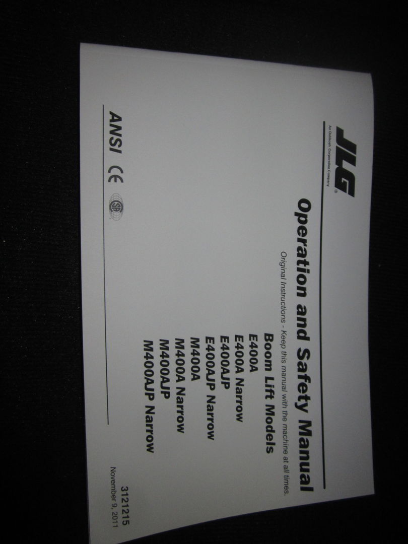E/M400 GBL OP PRIOR S/N189901