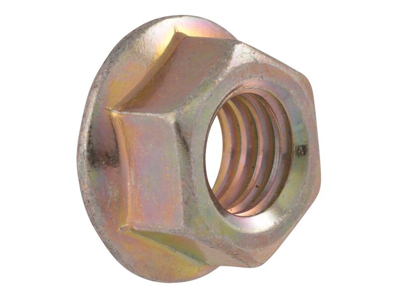 NUT HEX,.375-16 SER FLG